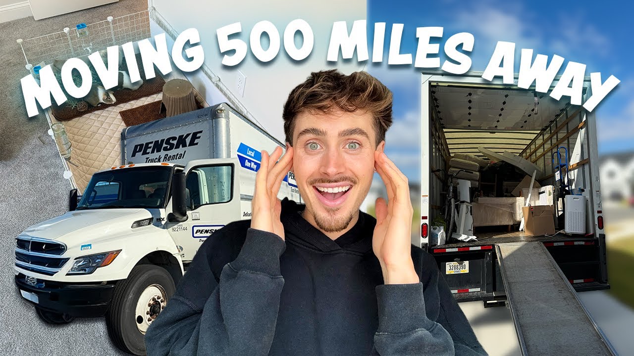 I MOVED TO NORTH CAROLINA! | 📦 Moving Vlog 🚚