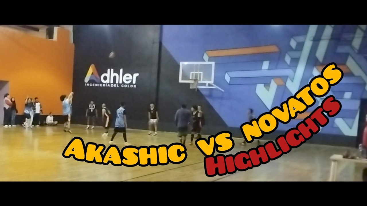 Akashic vs novatos highlights.     Basketball M&eacute;xico 