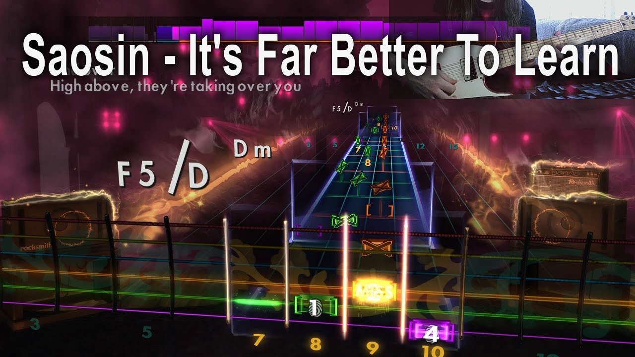 Saosin - It's Far Better To Learn - Rocksmith Lead 1440p