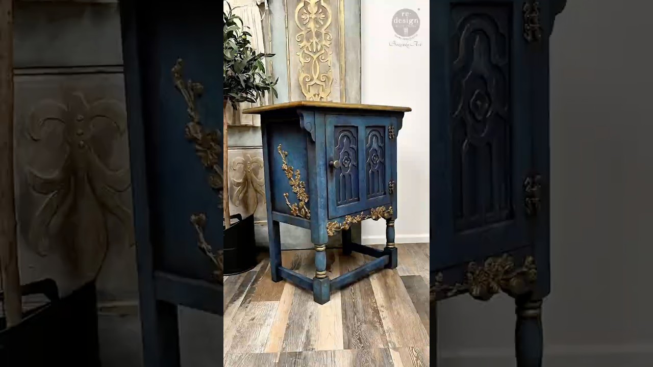 Complete Furniture Makeover: Redesign Decoupage & Decor Moulds Create Stunning Details!