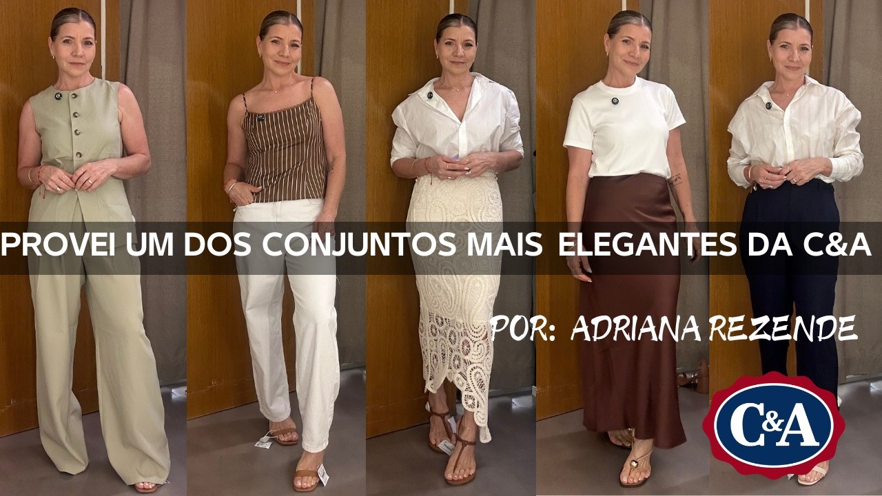 PROVADOR CeA:  PROVEI UM DOS CONJUNTOS MAIS ELEGANTES DA C&A C/10%OFF #cupomCeA
