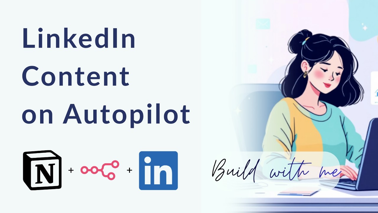 LinkedIn Content on Autopilot - part 1 | Connect Notion, n8n and LinkedIn
