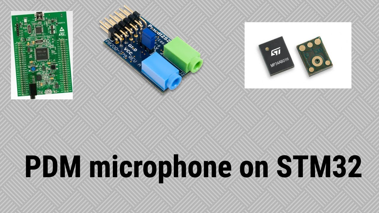 [#20] PDM-микрофоны - Аудио DSP на STM32 (16 бит / 48 кГц)