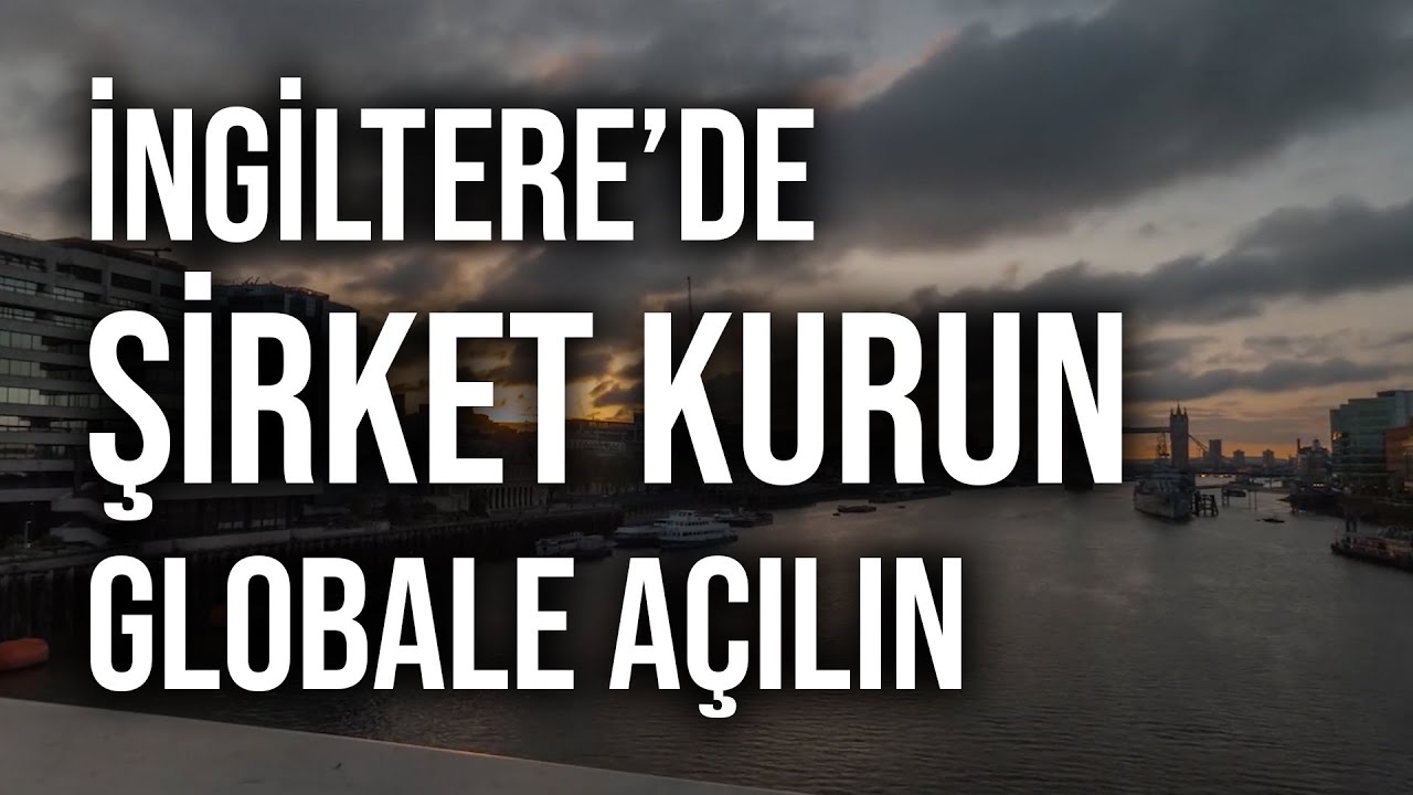 İngiltere'ye gitmeden online şirket kurun