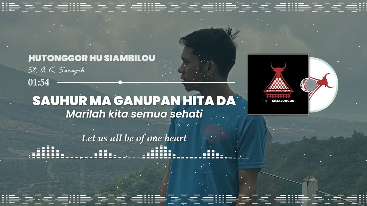 HU TONGGOR HU SIAMBILOU - LAGU ROHANI ETNIS SIMALUNGUN TERBARU