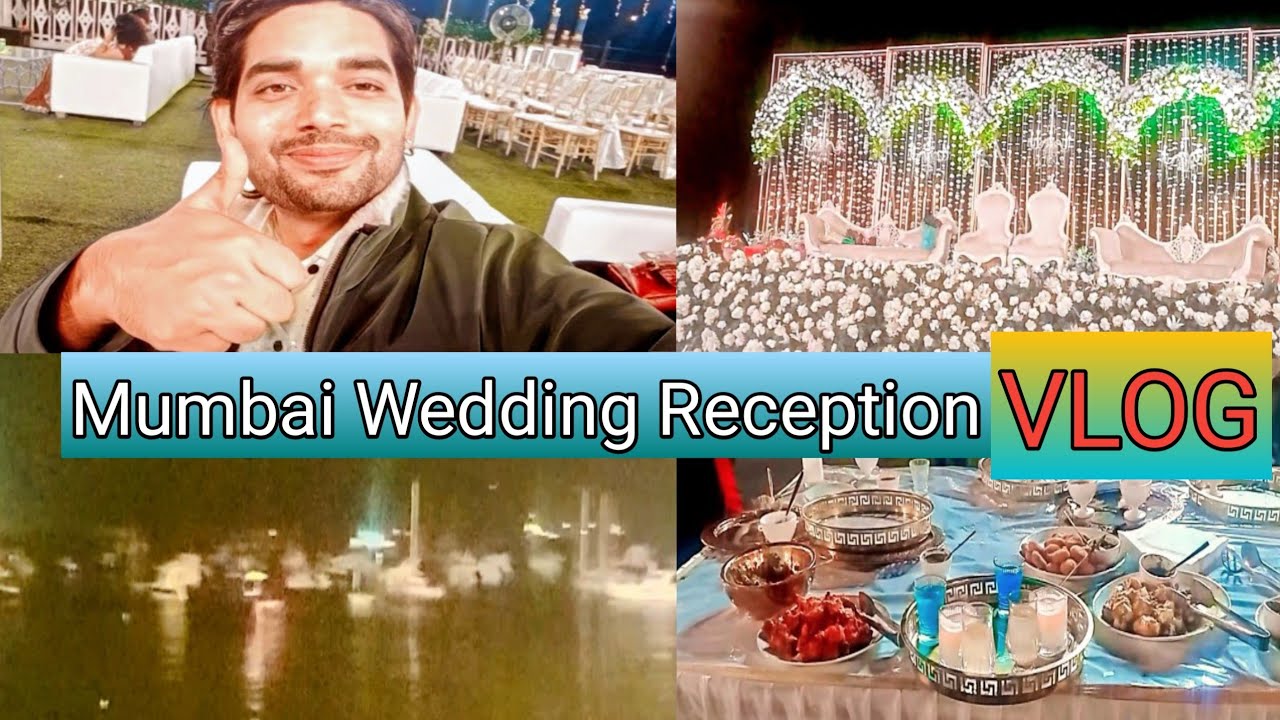 Dreamy Sea View Wedding Reception Me Ye Kya😱 Bombay Presidency Radio Club #vlog #weddingvibes #viral