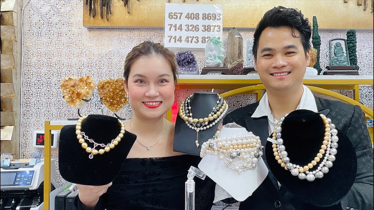 Chrismas xả hàng cuối năm sale lớn ngọc trai, rolex, xoàn, cẩm thạch