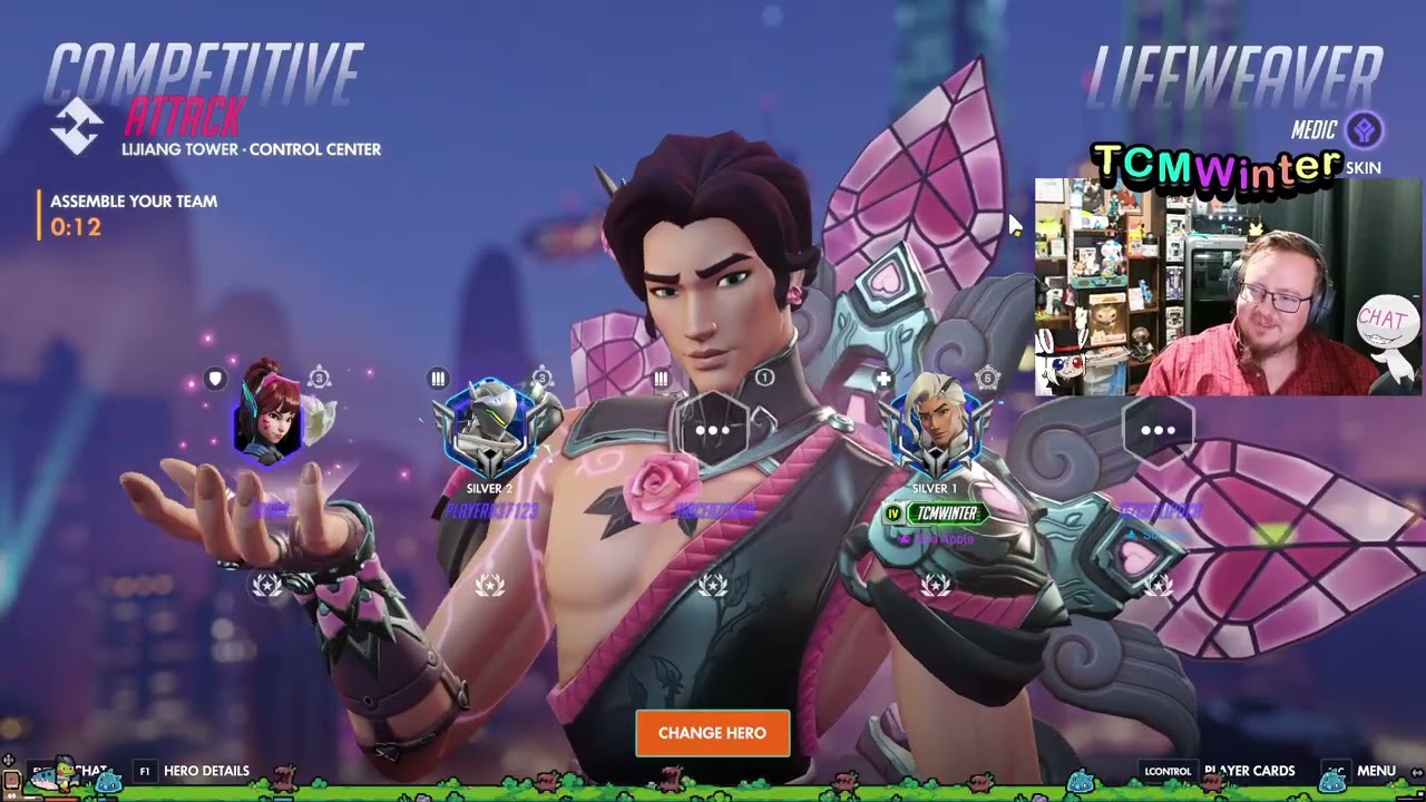 ✨Lets see if I can get to at least gold 1 ✨ Overwatch✨ !Clip !discord !remind