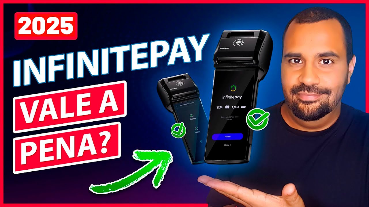 Maquininha da InfinitePay &eacute; boa? Realmente &eacute; CONFI&Aacute;VEL em 2025?