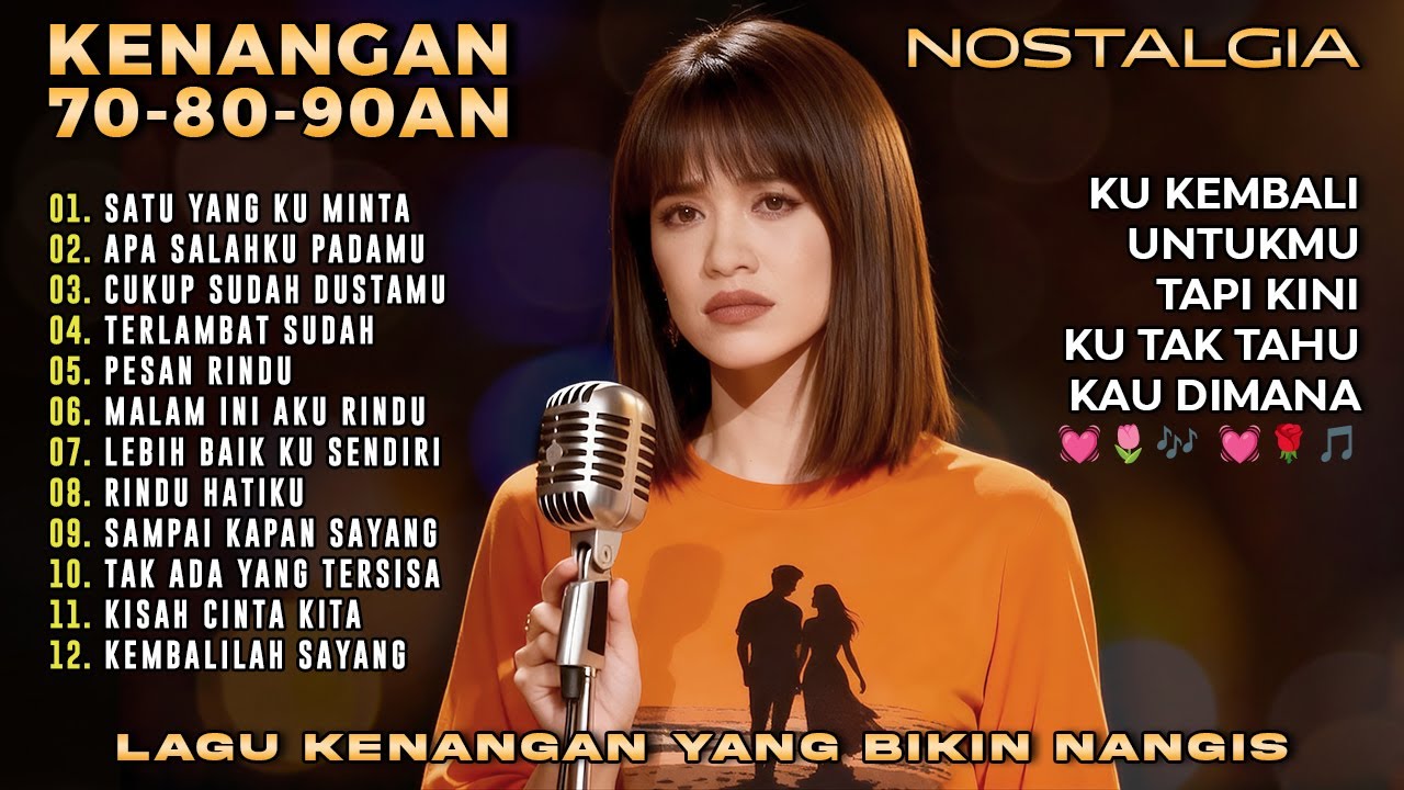 Ini Dia 12 Lagu Pop 70an 80an 90an Ynag BIKIN KANGEN Masa lalu!