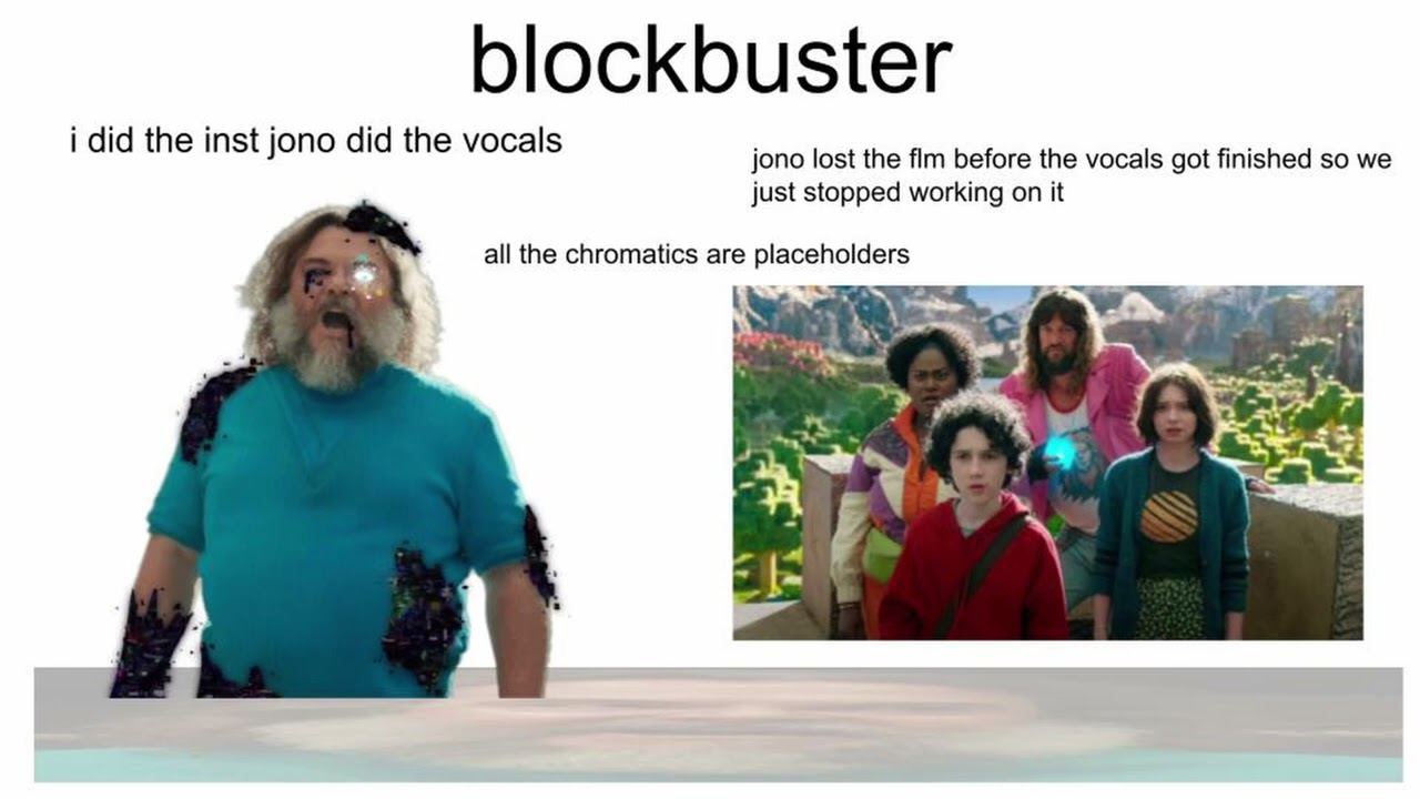 [UNFINISHED] Blockbuster (ft. @JonosJeopardy) | LWP X Minecraft Movie Joke Song