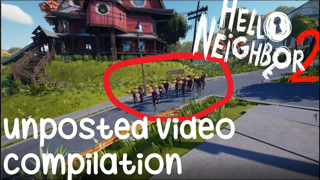 Hello Neighbor 2 BETA | Funny Moments & Secrets, Features
