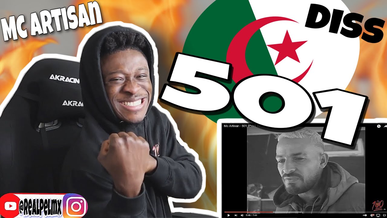 MC Artisan - 501 🇩🇿🔥(Дисс) РЕАКЦИЯ