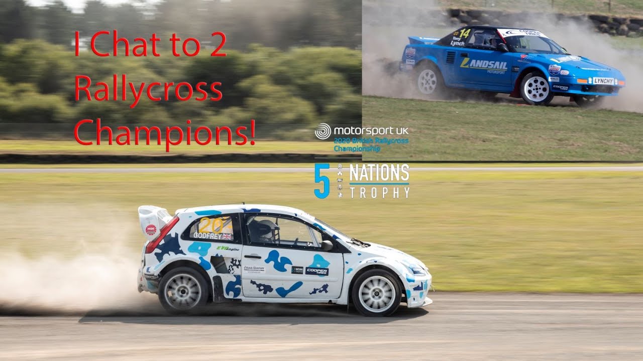 Julian Godfrey rallycross champion