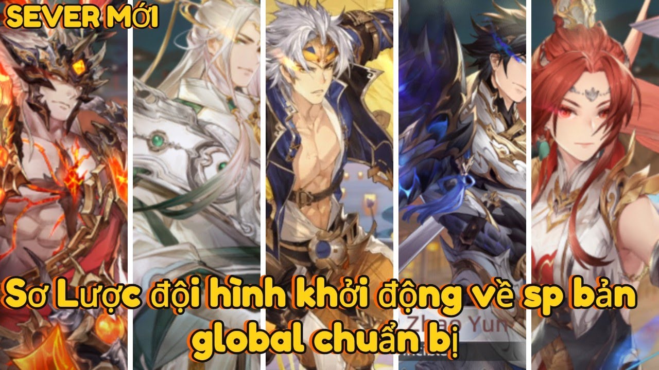 Sword Chronicles Awaken : đội h&igrave;nh khởi động cho sever mới v&agrave; sever sinh nhật sắp tới 15/8 global