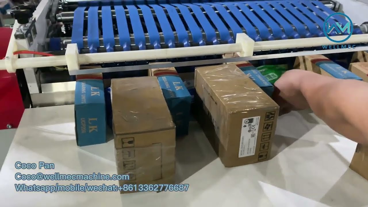 PE PVC Shrink Film Bag Curve and Arc Wicket Bottom Sealing Bag Making Machine