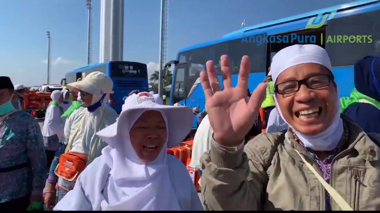LIVE!! KEDATANGAN HAJI KLOTER 10 LOMBOK 2019