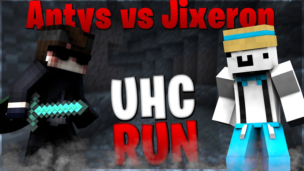 Epick&yacute; souboj na UHCrun! Antys vs Jixeron