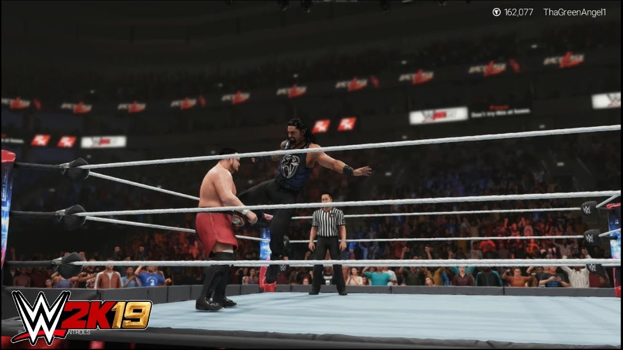 WWE 2K19 - Roman Reigns vs. Samoa Joe | Backlash (2018)