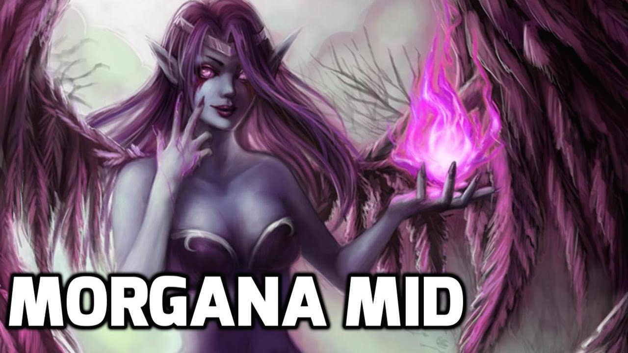 League Of Fun - Morgana Vs Mordekaiser Mid Lane! S5 *AP POWER*
