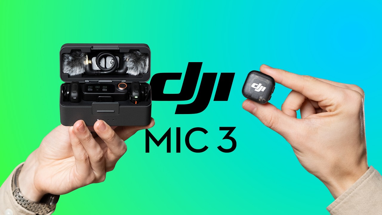 DJI Mic 3 - Schimbă regulile jocului!