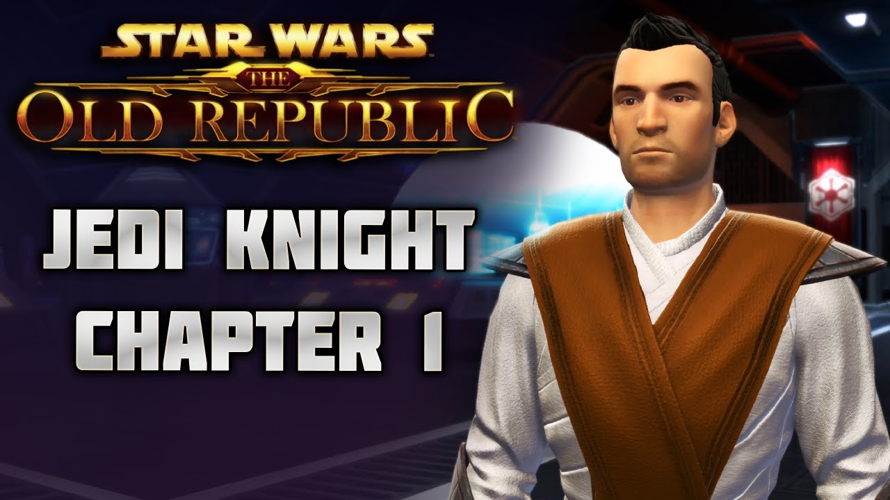 SWTOR: Male Jedi Knight Class Story Chapter 1 (Light Side, Cutscenes, Before Theron Shan Romance)