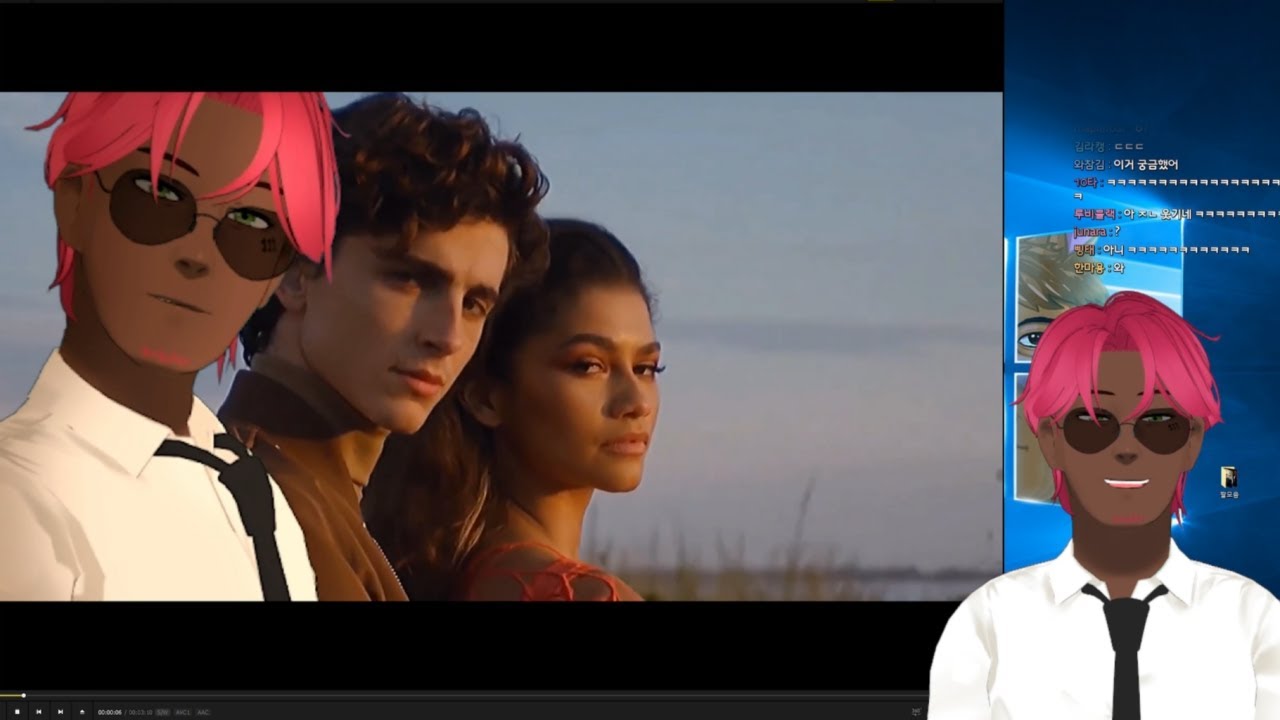 티모시 & 젠데이아 생일 축하 영상 -  뢴트게늄 반응