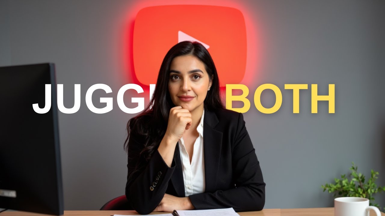 how to grow on YouTube in 2025 while working a 9-5 job *beginner advice*