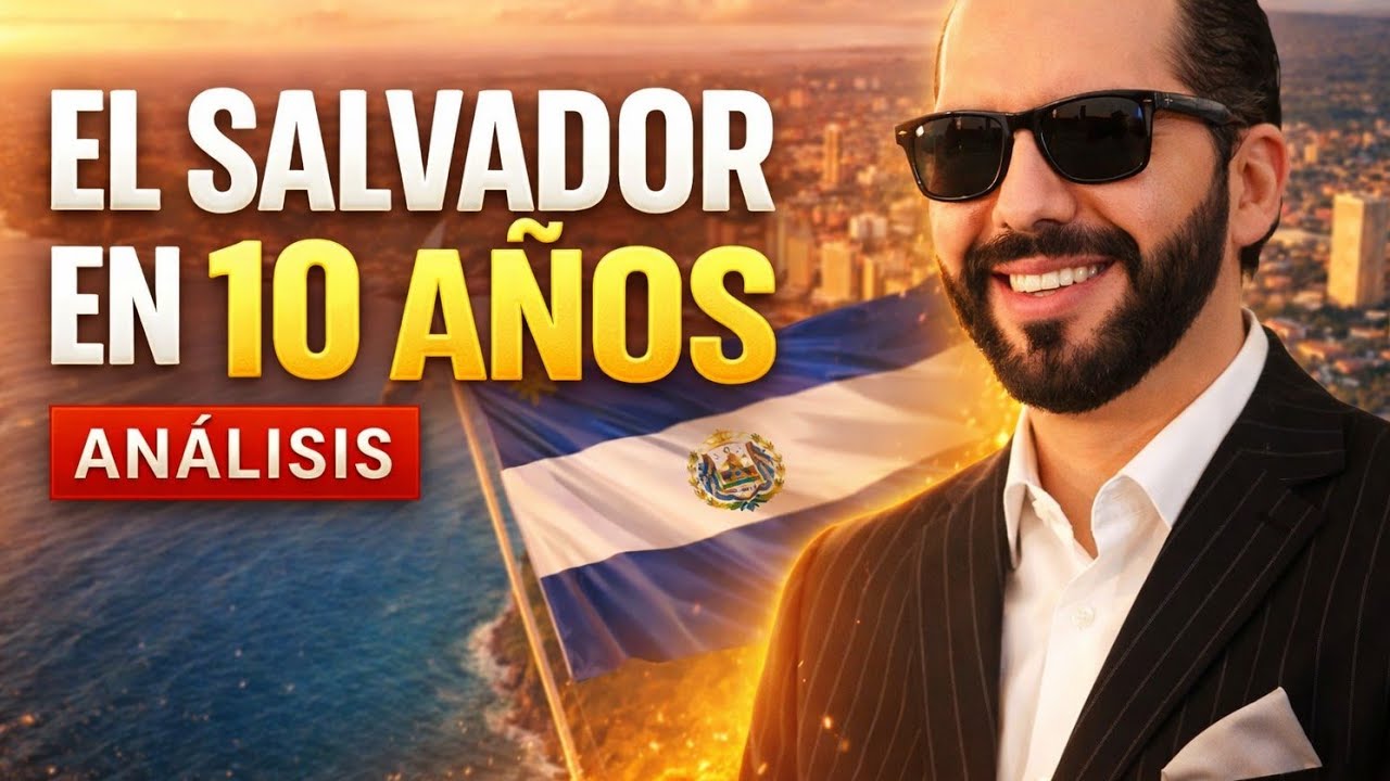 Nayib Bukele pondrá el país así en 10 años 