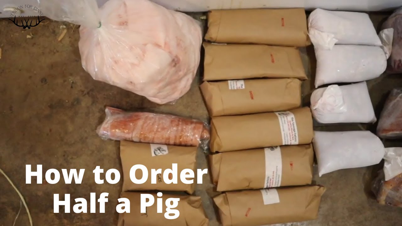 What do I get in Half a Pig from a Farmer?