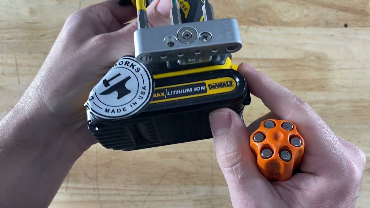 How to Install a DFM Magnetic Bit Holder for a DeWalt 20V Impact or Drill