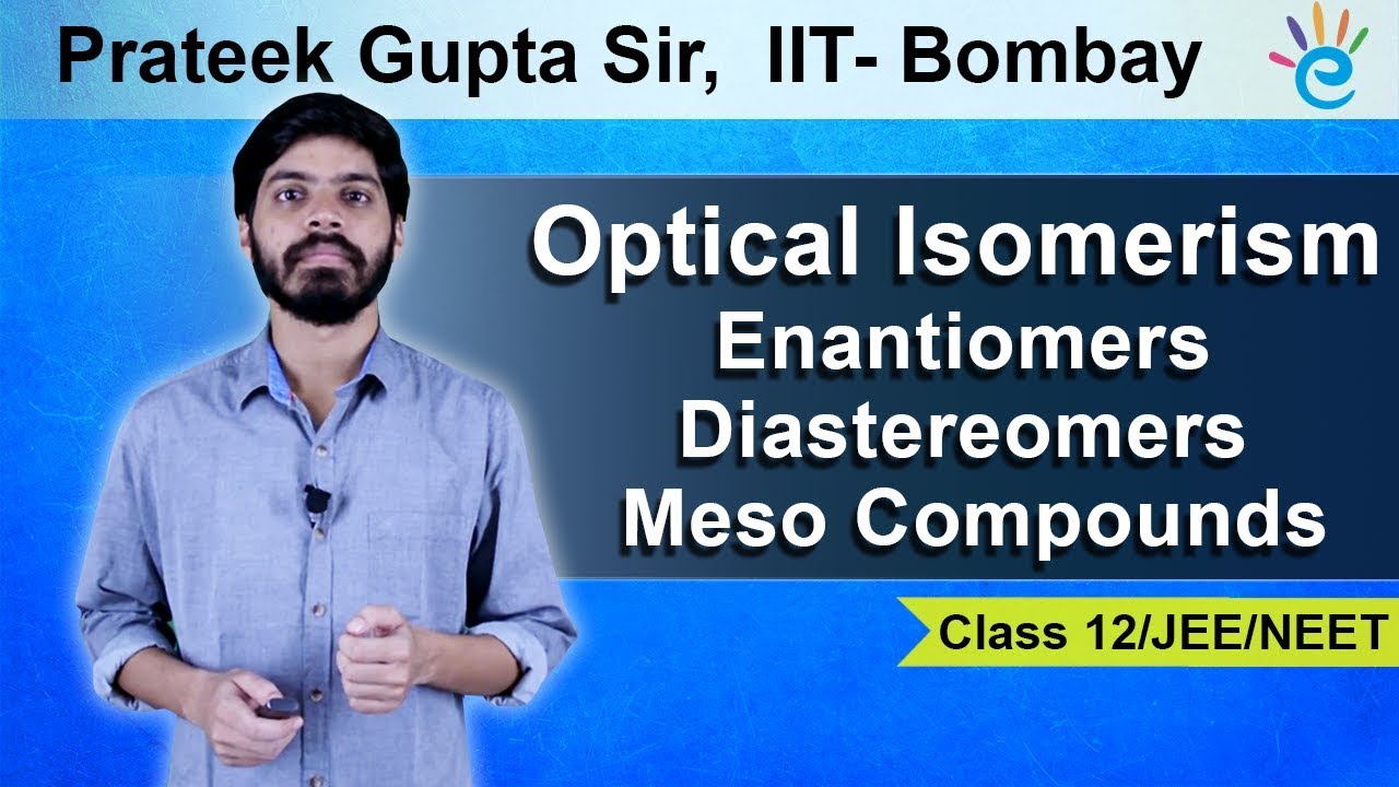 Isomerism | Enantiomers | Meso Compounds | Diastereomers | Stereo Isomers | Organic Chemistry eSaral