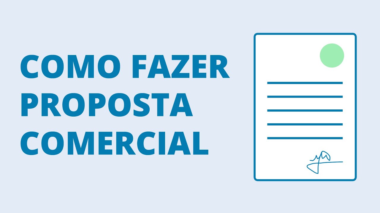 Como fazer uma proposta comercial