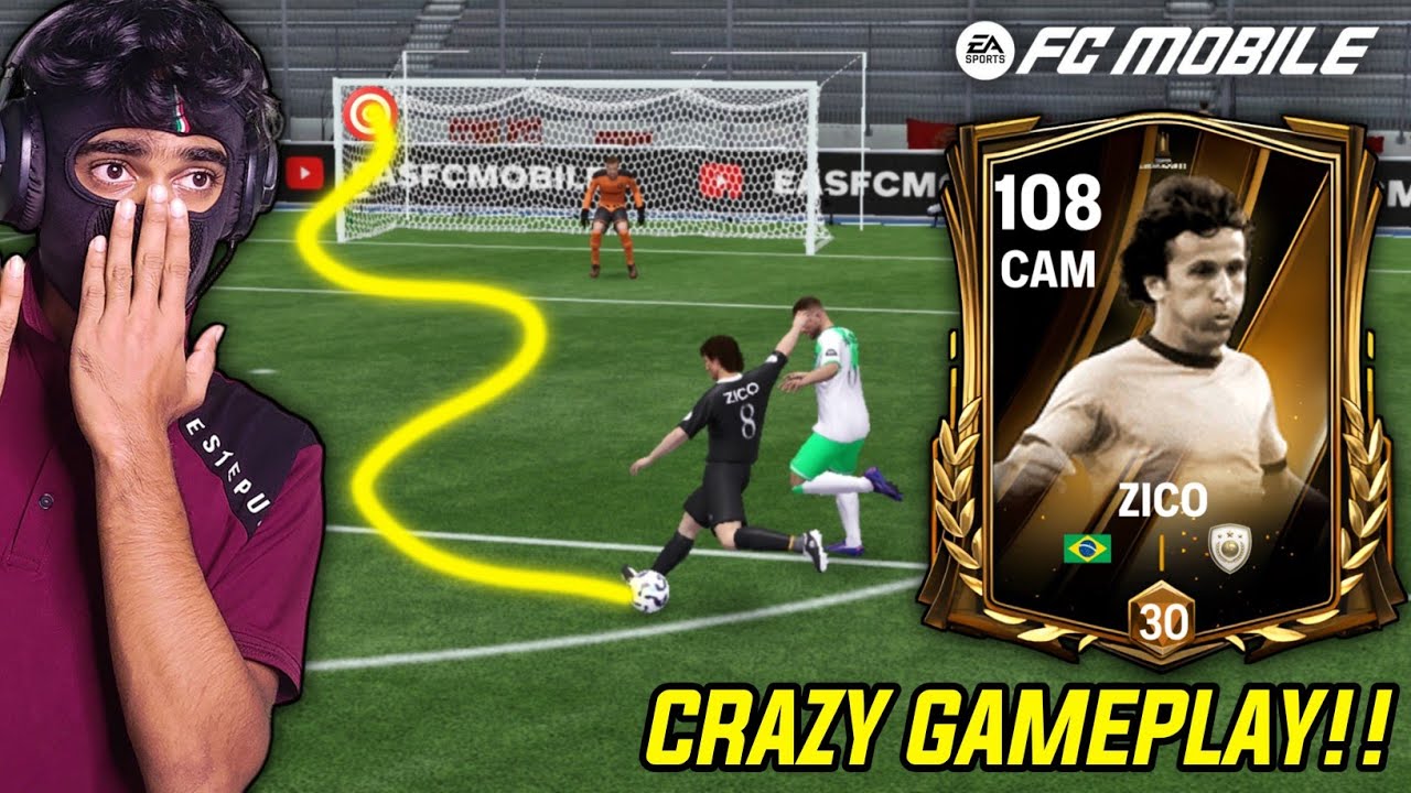 108 ZICO: BEST CAM EVER? - FC MOBILE 25 PLAYER REVIEW