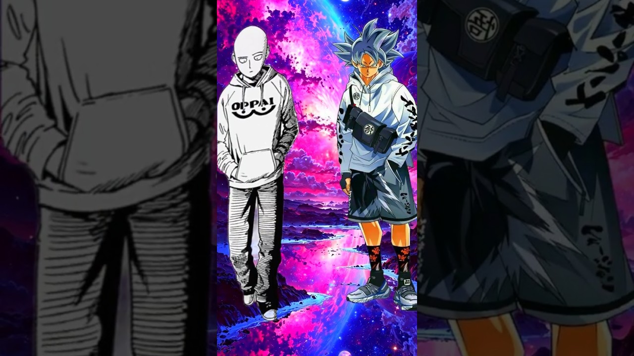 saitama vs Goku who is this strong #Goku #saitama  #vs #anime