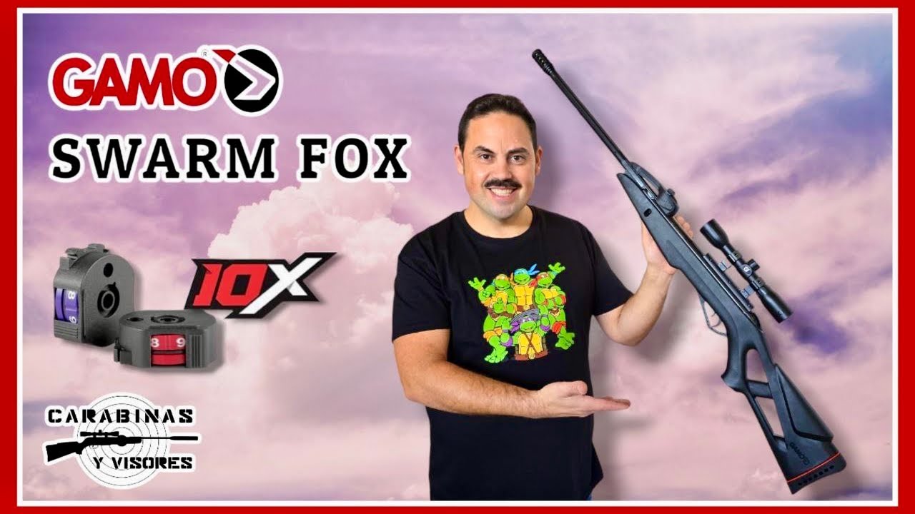 Carabina Gamo multidisparo Swarm Fox #airecomprimido #airgun #tirodeportivo #carabinasyvisores