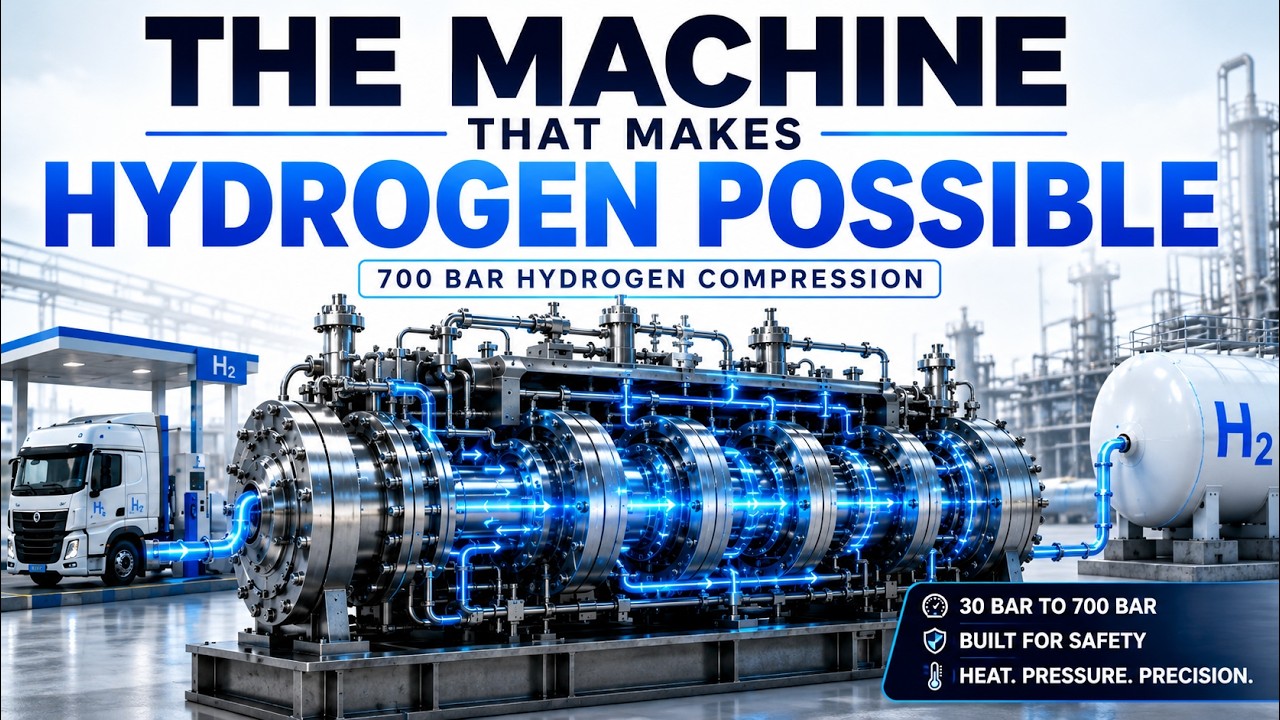 The Machine That Squeezes Hydrogen Into 700 Bar &mdash; And Almost Nobody Knows It Exists