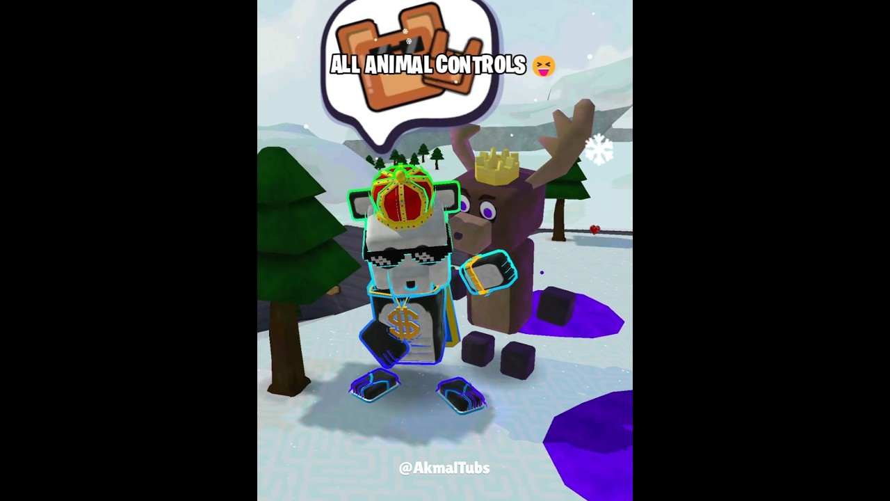 All Animal Controls Super Bear Adventure 🤣 #superbearadventure