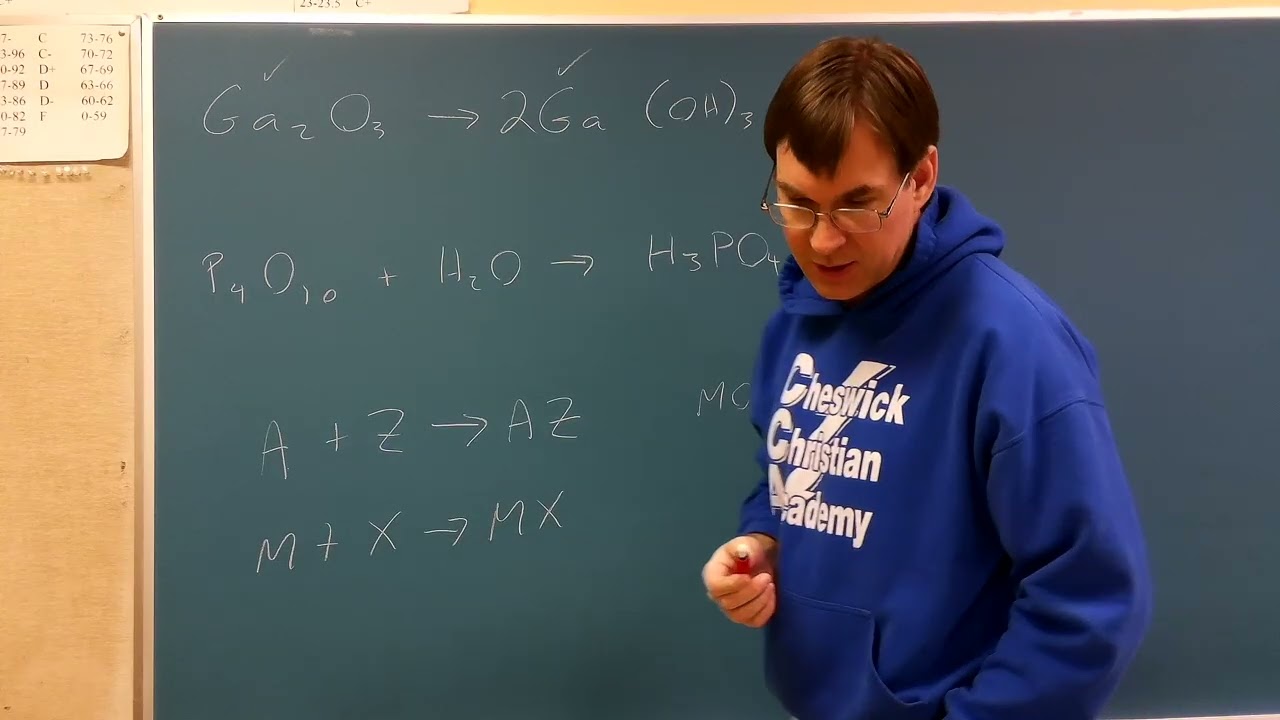 Chemistry Video, 9.6