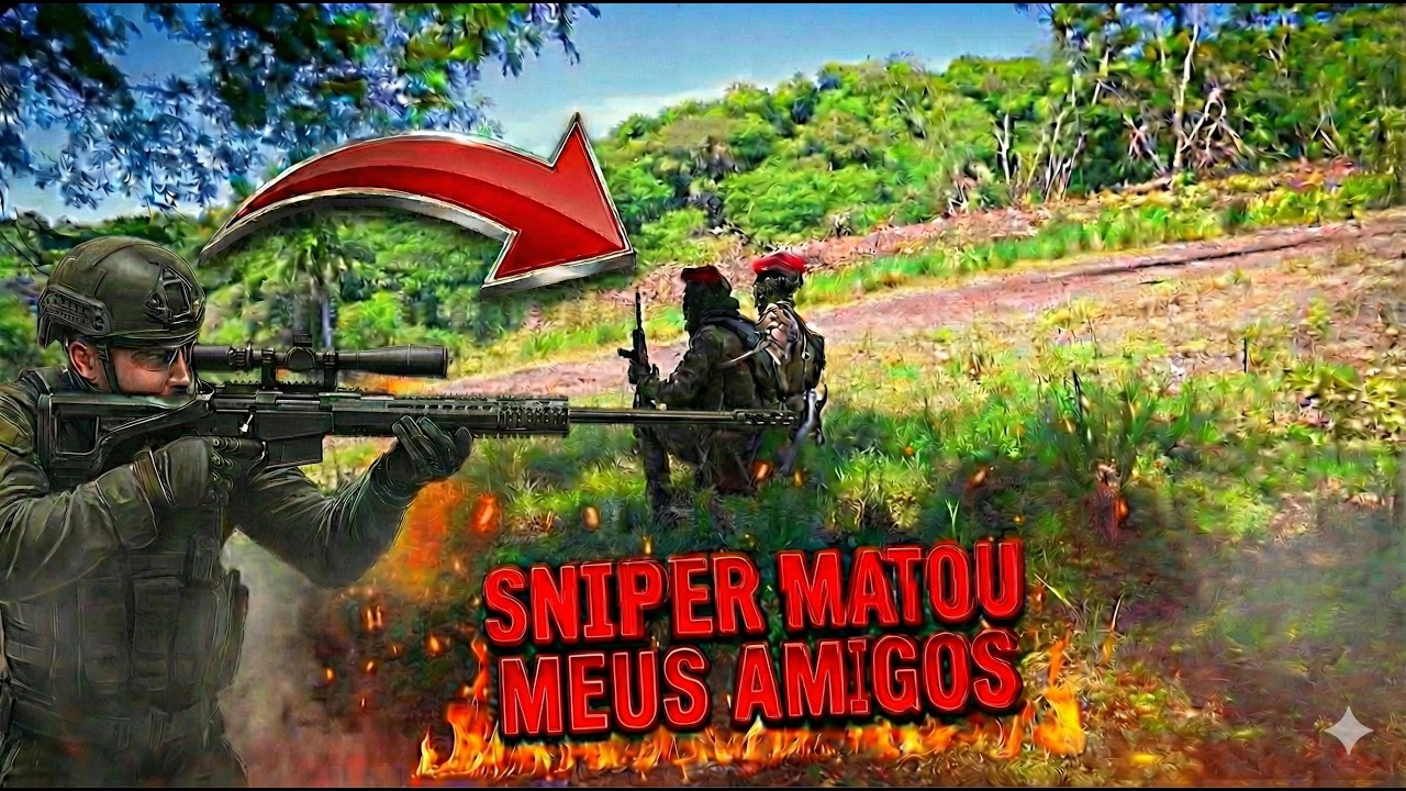 RUSHEI NO SNIPER #airsoft - 4K60FPS - JOGO NA PEDREIRA (PIRACICABA)
