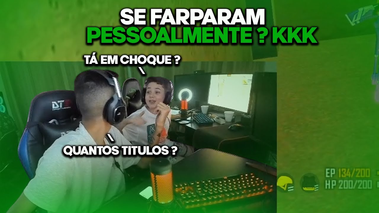 LOUD BAK E THURZIN SE FARPAM PESSOALMENTE APÓS FICAREM 1X1! (Melhores Clips)