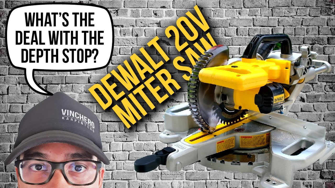 Dewalt 20v Sliding Miter Saw DCS361 REVIEW // Awesome Little Miter Saw from a BIG Brand like DEWALT!