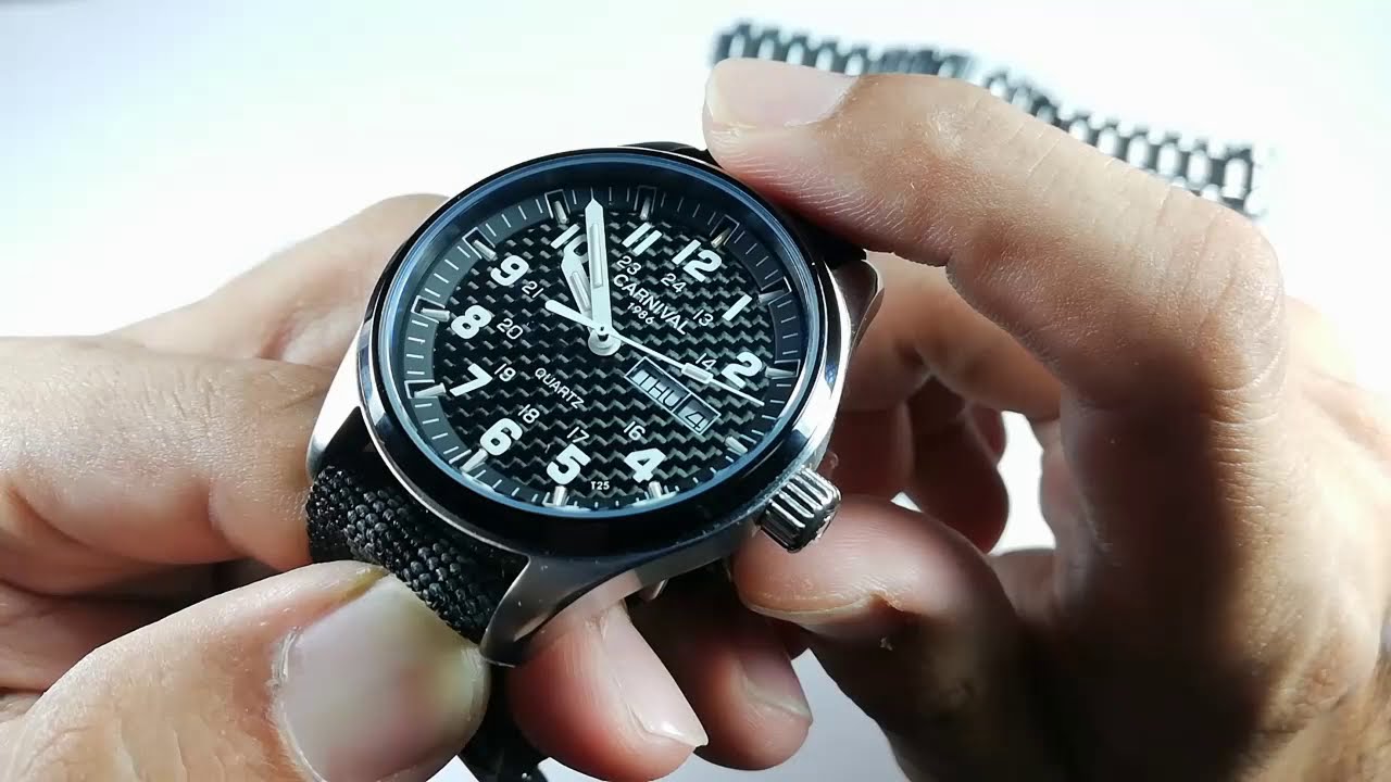 Carnival Tritium Quartz Military Watch 8638G: My final thoughts #tritium #carnival