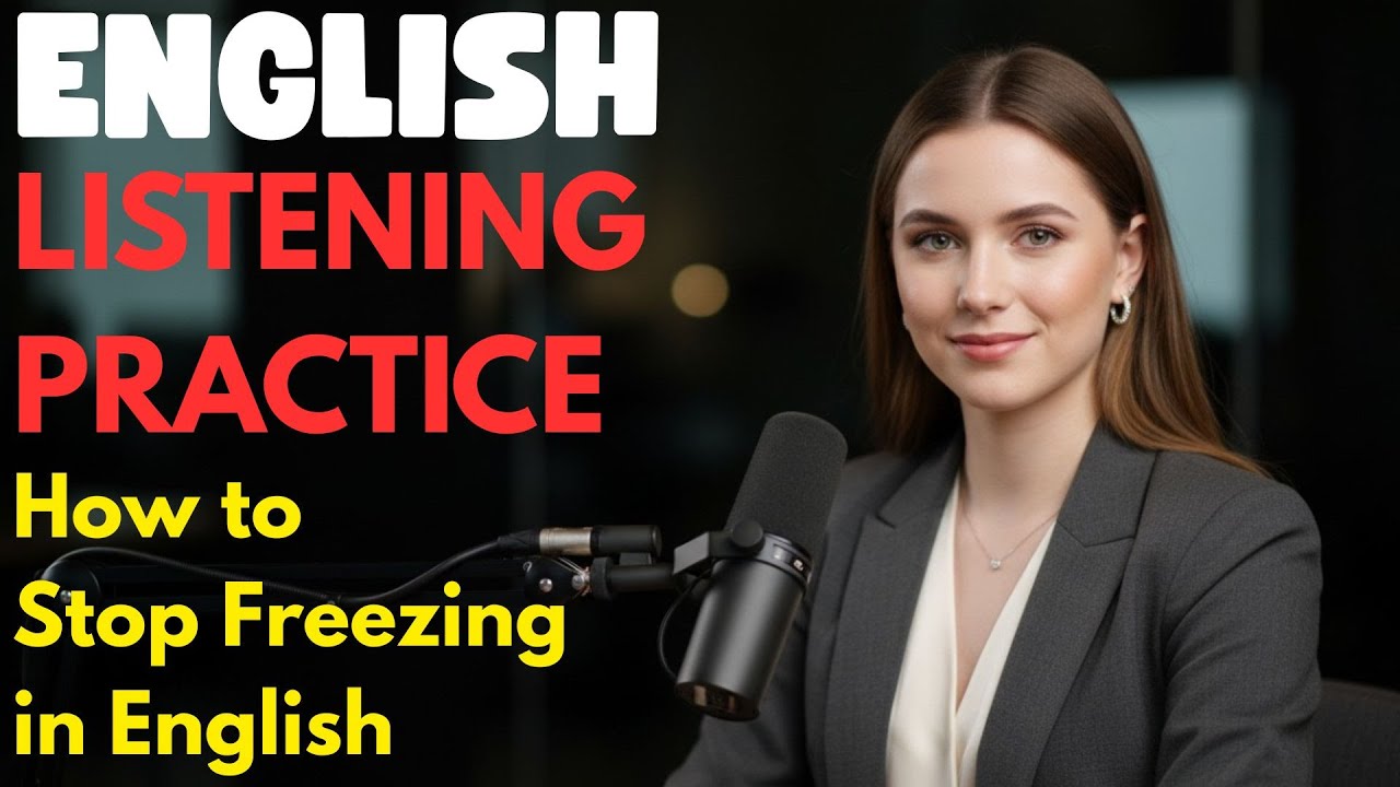 How to Stop Freezing in English Conversations | Speak Confidently & Naturally