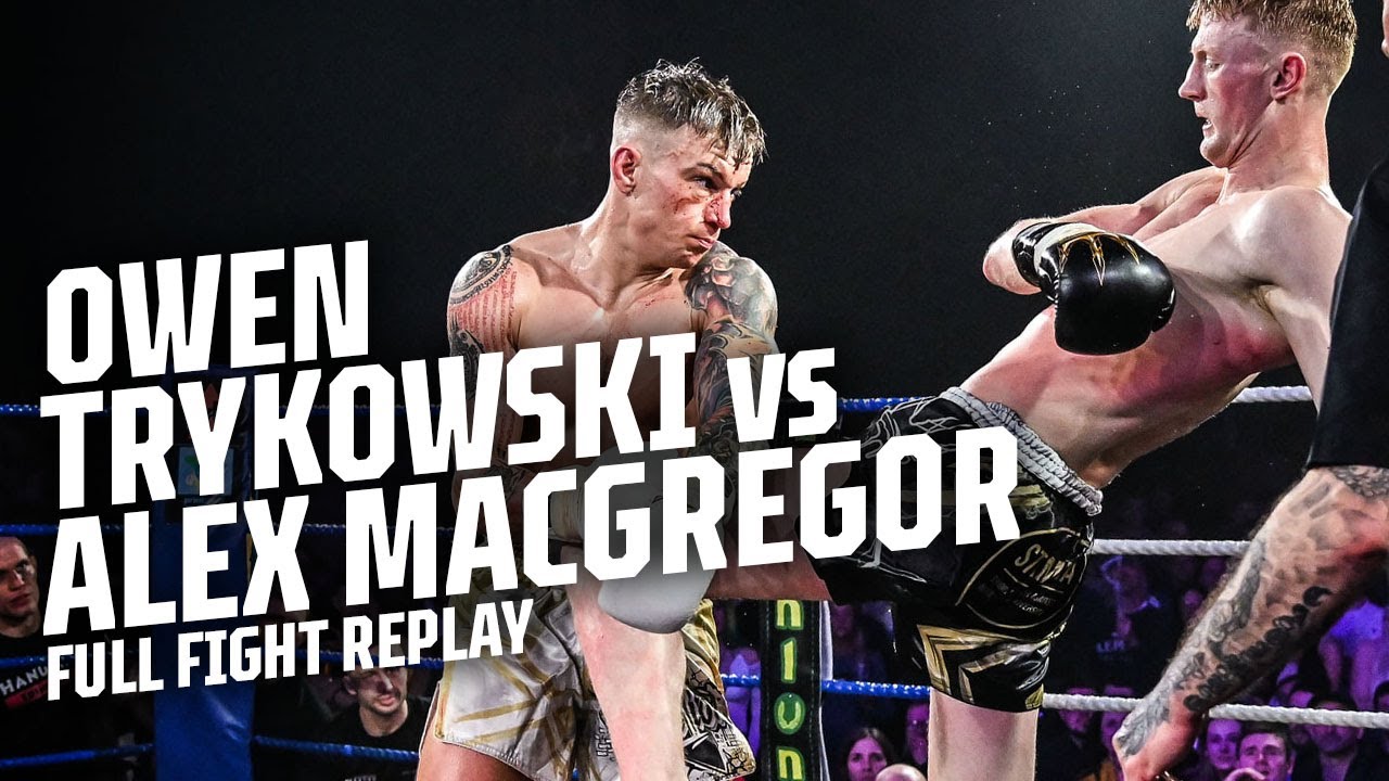 MUAY THAI WAR! 🔥 Owen Trykowski vs Alex MacGregor | Rebellion | Full Fight