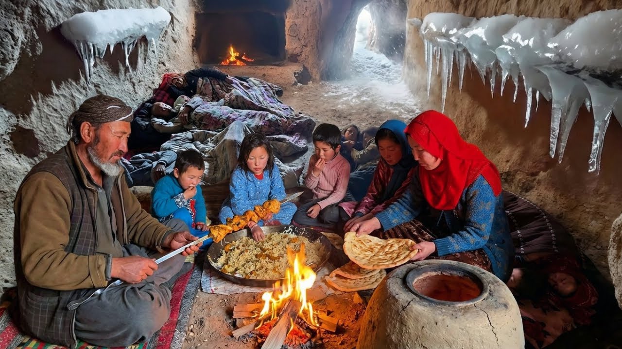 Living Among Cave Dwellers | From Cold Evenings to Wholesome Meals (Movie)