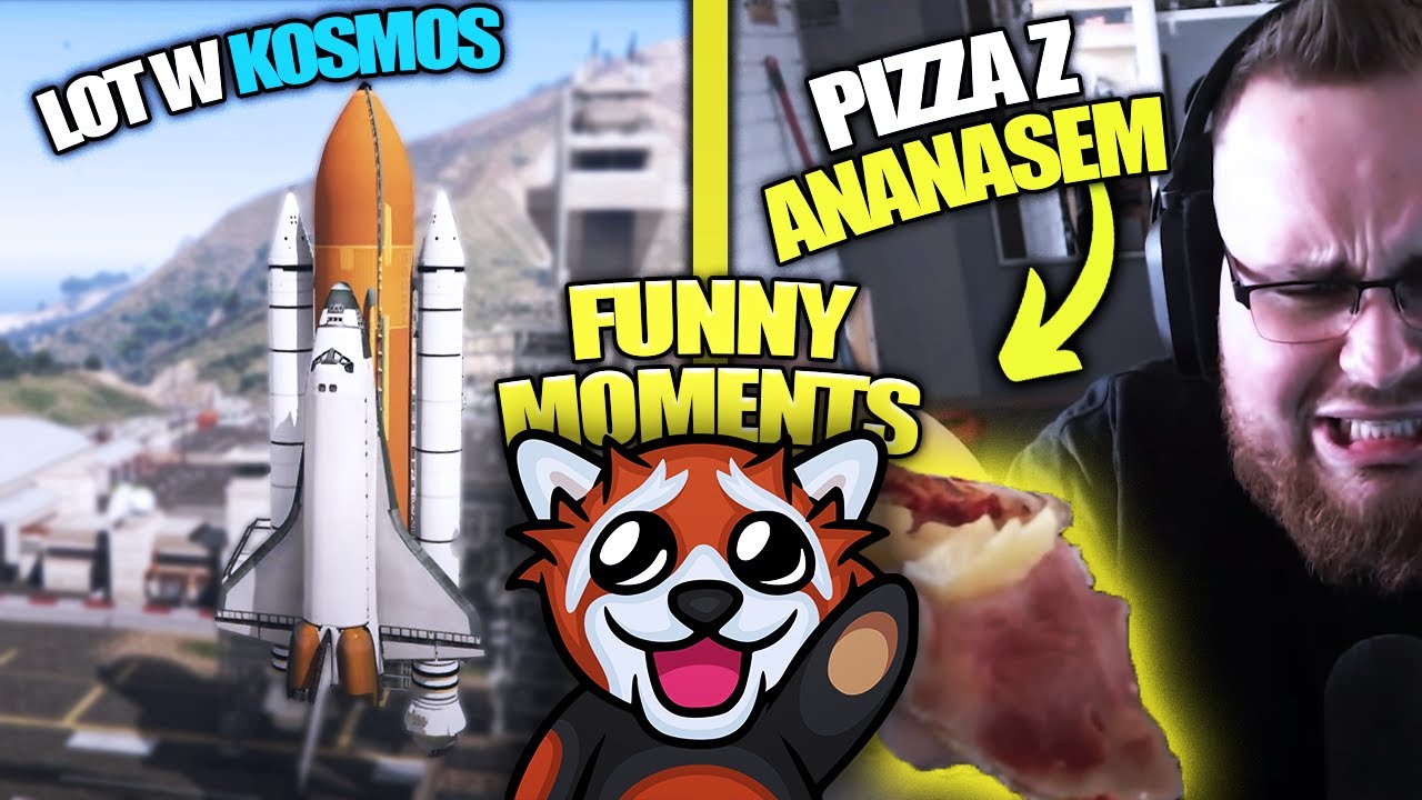 PIZZA z ANANASEM i LOT W KOSMOS! (FUNNY MOMENTS #254)