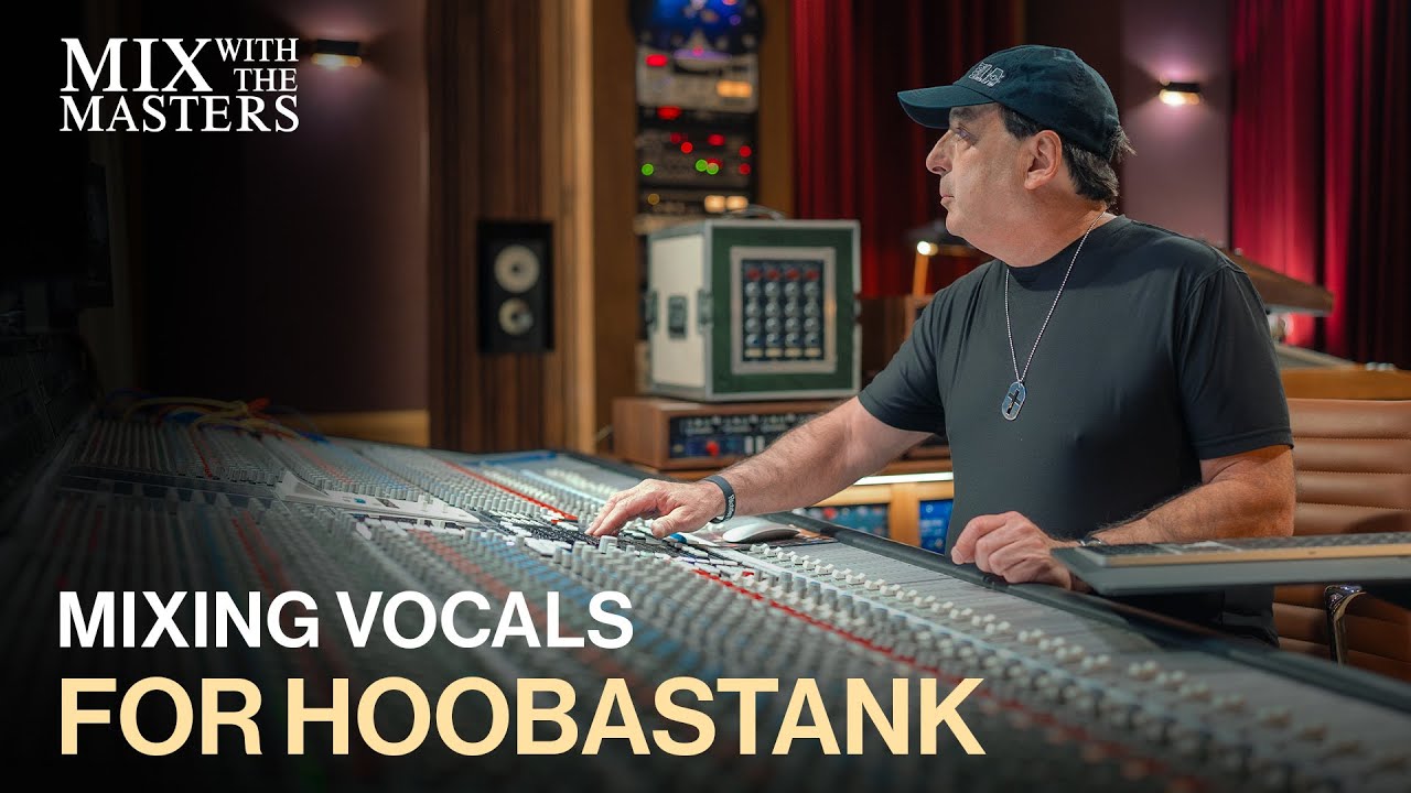Chris Lord-Alge mixing vocals for Hoobastank | Sneak Peek