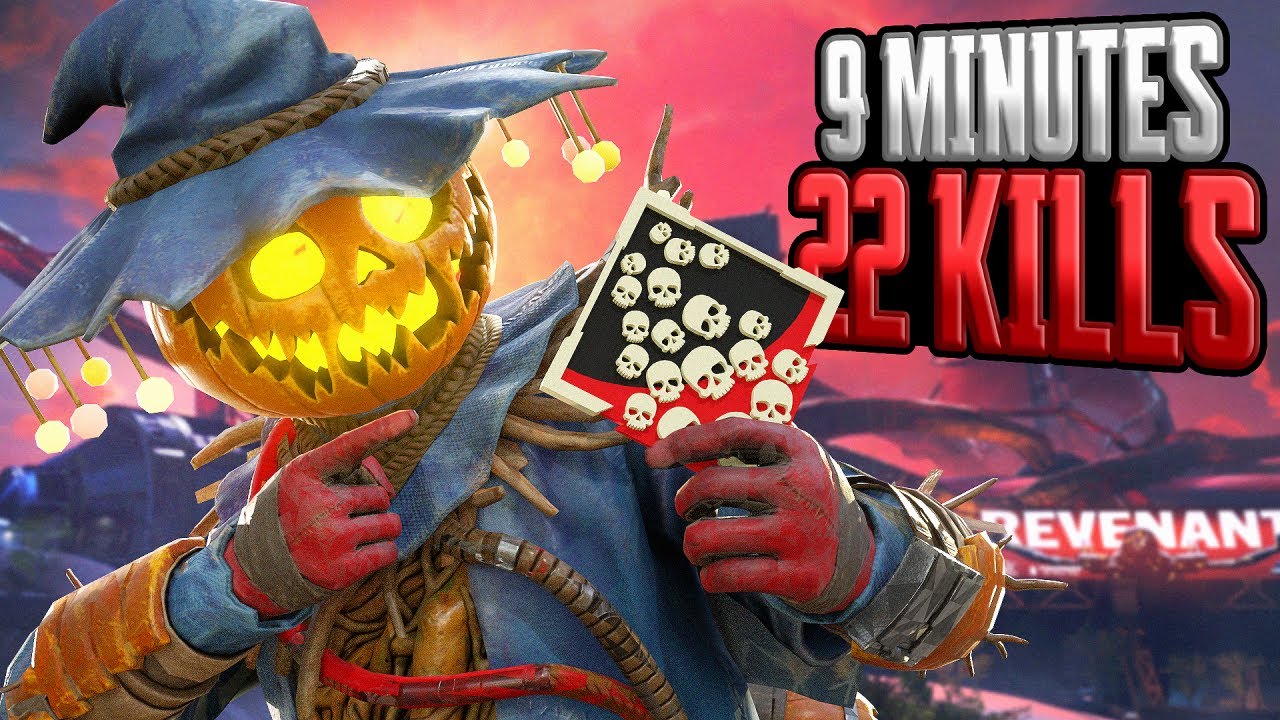 INSANE! 22 KILLS in 9 MINUTES Bloodhound Apex Legends Gameplay Season 18