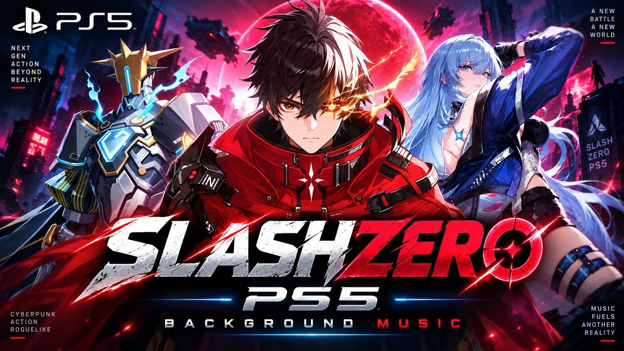 SLASHZERO PS5 | Background Music 🎮⚡